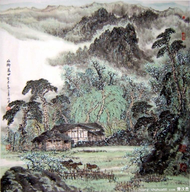 �ͻƺ����֡�ɽ�糿����ͼ