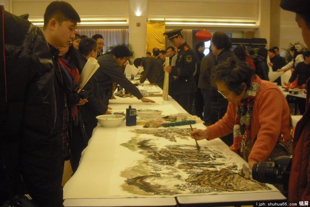 ����ʡ����������¥�黭�ᣬ�й��߲����Э�������칫��ӭ�´������2012��Ԫ��14����ʡ�����칫������