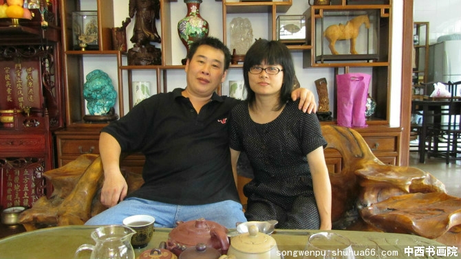 牡丹长卷-宋文普李小容合作