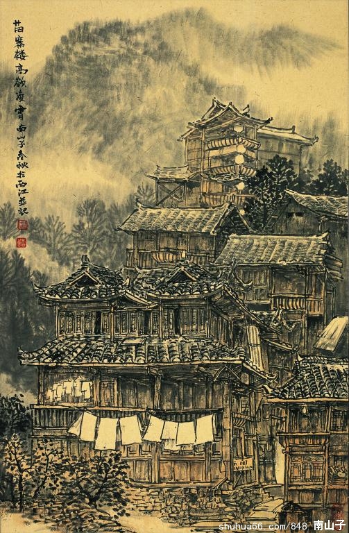 ����д��ˮī����ͼ