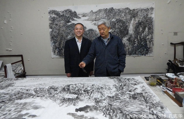 与国画名家赵振川先生的一面之缘