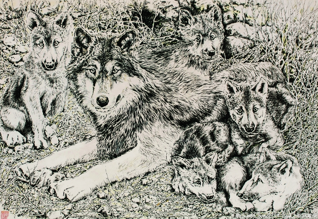 朴永哲钢笔画艺术简介和作品欣赏