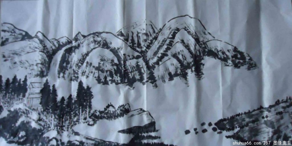 初学画 三尺宣 请朋友指教