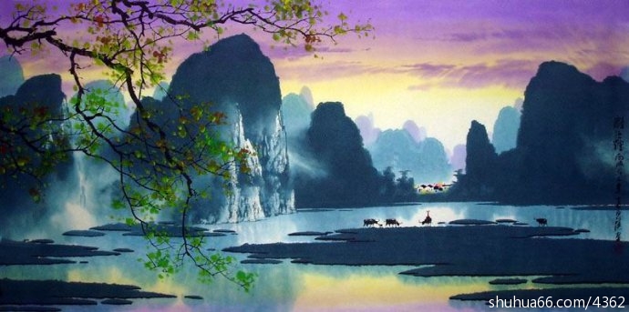 ��Ȫ�ٲ�īɽˮ����֮һ