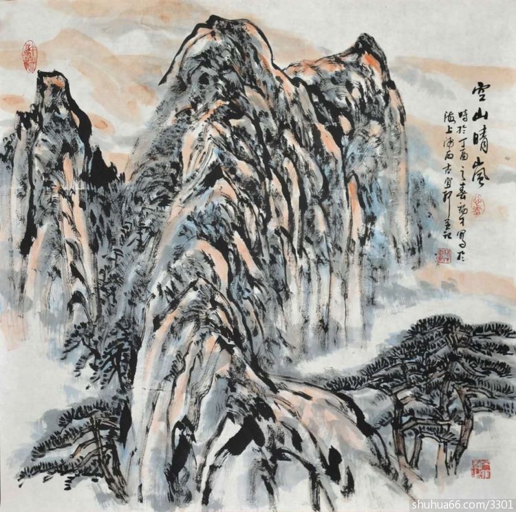 杨福才国画山水欣赏之二