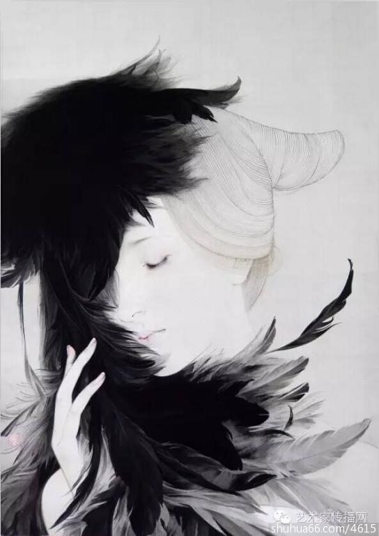 “薄中见厚”——寻求现代工笔重彩画的高古之意