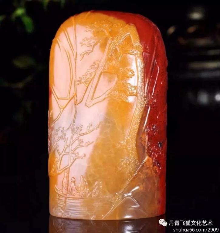 寿山石,中国书画“四大印章石”之首的传奇