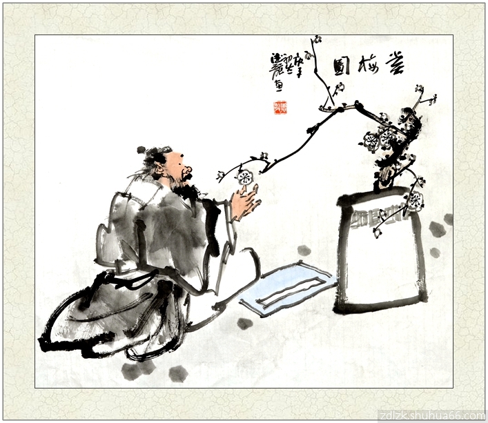 ���ﻭ��÷ͼ